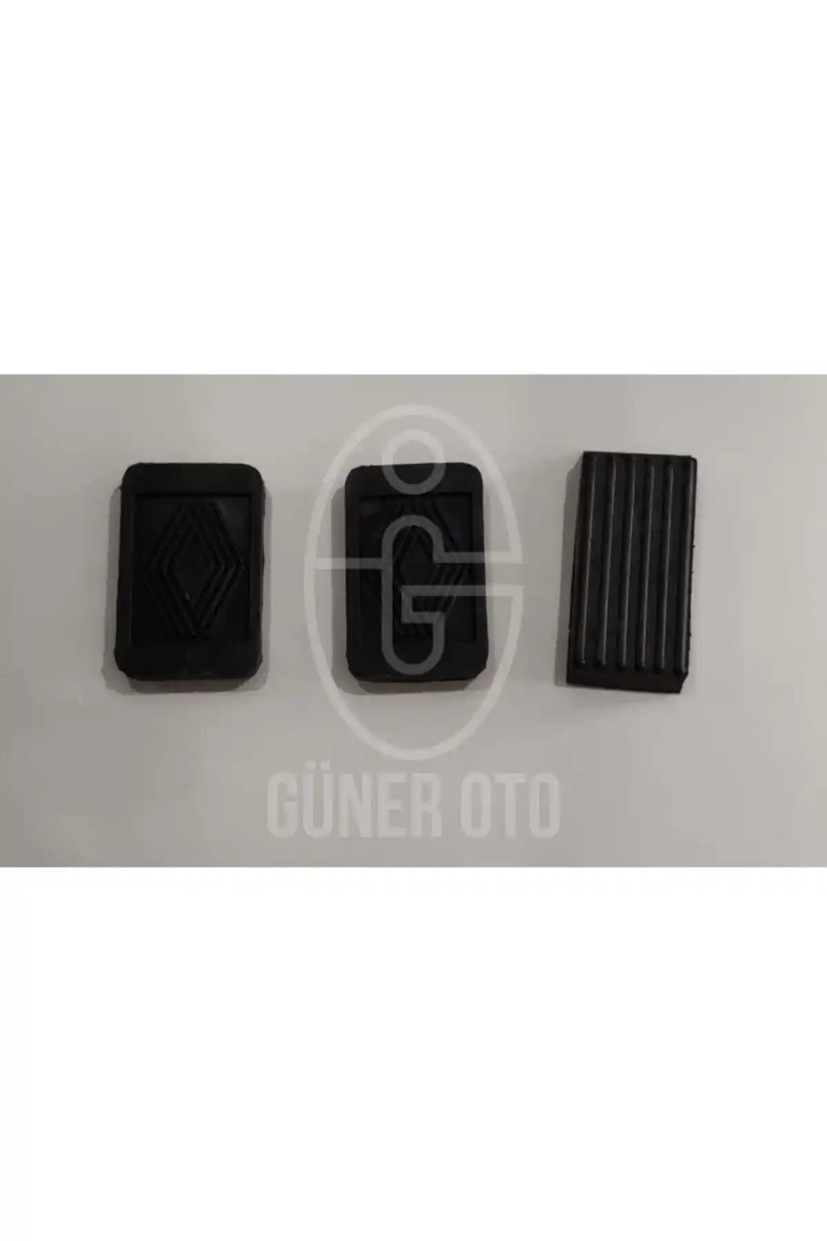 Renault R12 İçin Debriyaj, Fren ve Gaz Pedal Lastiği Seti Güvenli ve Konforlu Sürüş İçin Uygun Çözüm