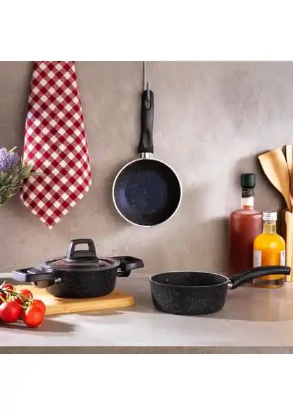 Schafer Mini Piccola Derin Tencere Seti: Dayanıklı ve Estetik Küçük Mutfak Gereçleri