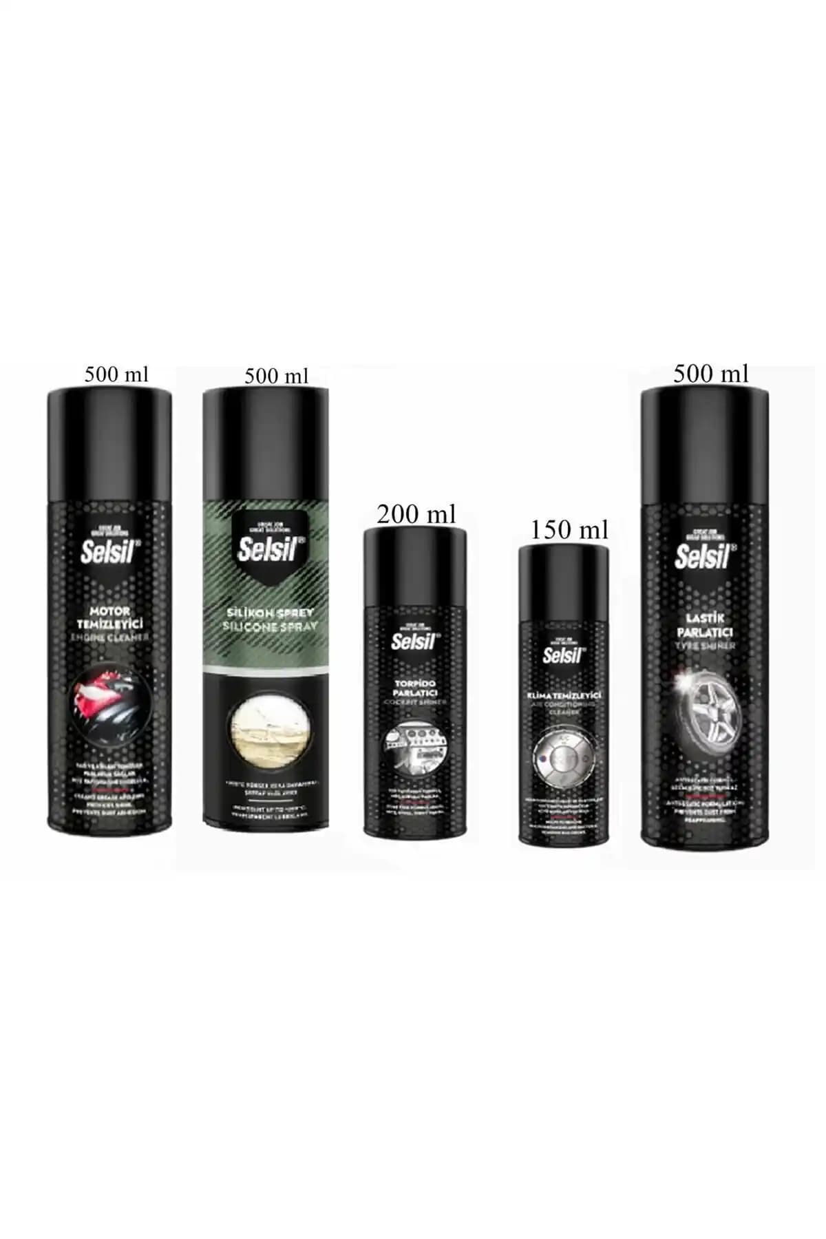 Selsil Bakım Seti ile Araç Temizliği ve Bakımı İçin Profesyonel Çözüm