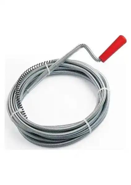 SGS Lavabo Açma Sustası 8 Metre Uzunlukta Pratik ve Etkili Tıkanıklık Çözüm Aracı