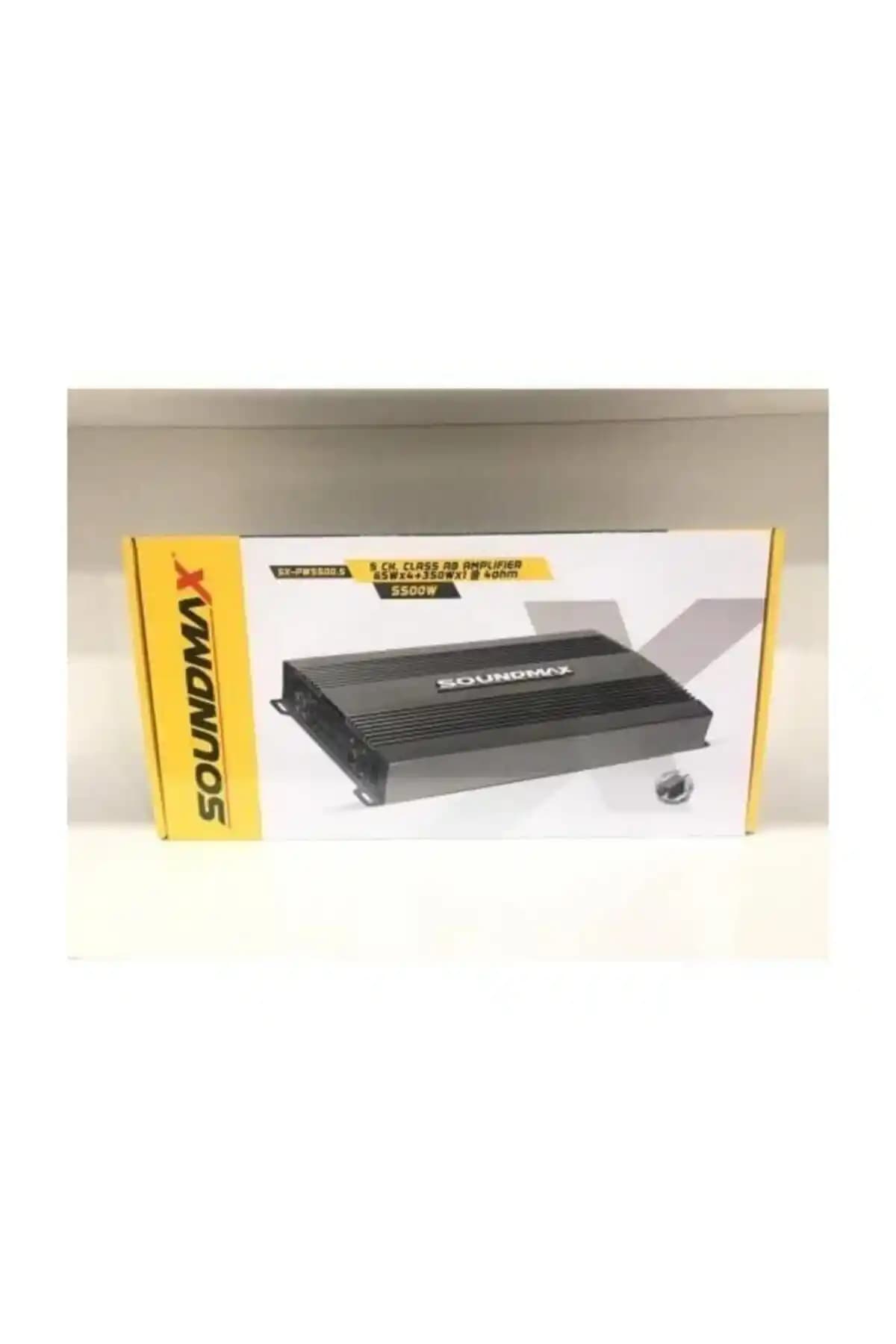 Soundmax SX-PW 5500.5 Profesyonel Amfi Cihazı: Güç ve Kalitenin Buluşması