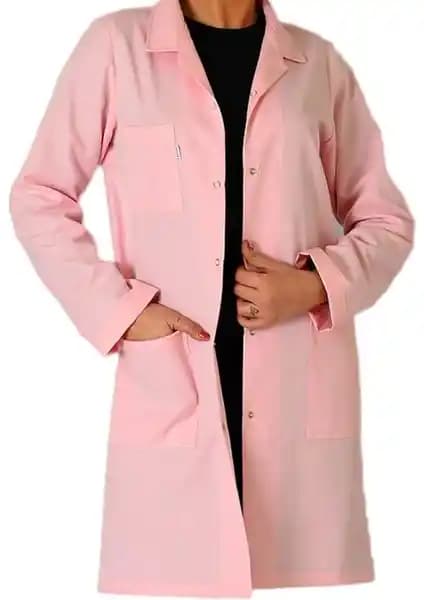 Ssm Sesam Grup Gömlek Yaka Alpaka Kumaş İş Önlüğü Kadınlar İçin Modern ve Konforlu Tasarım