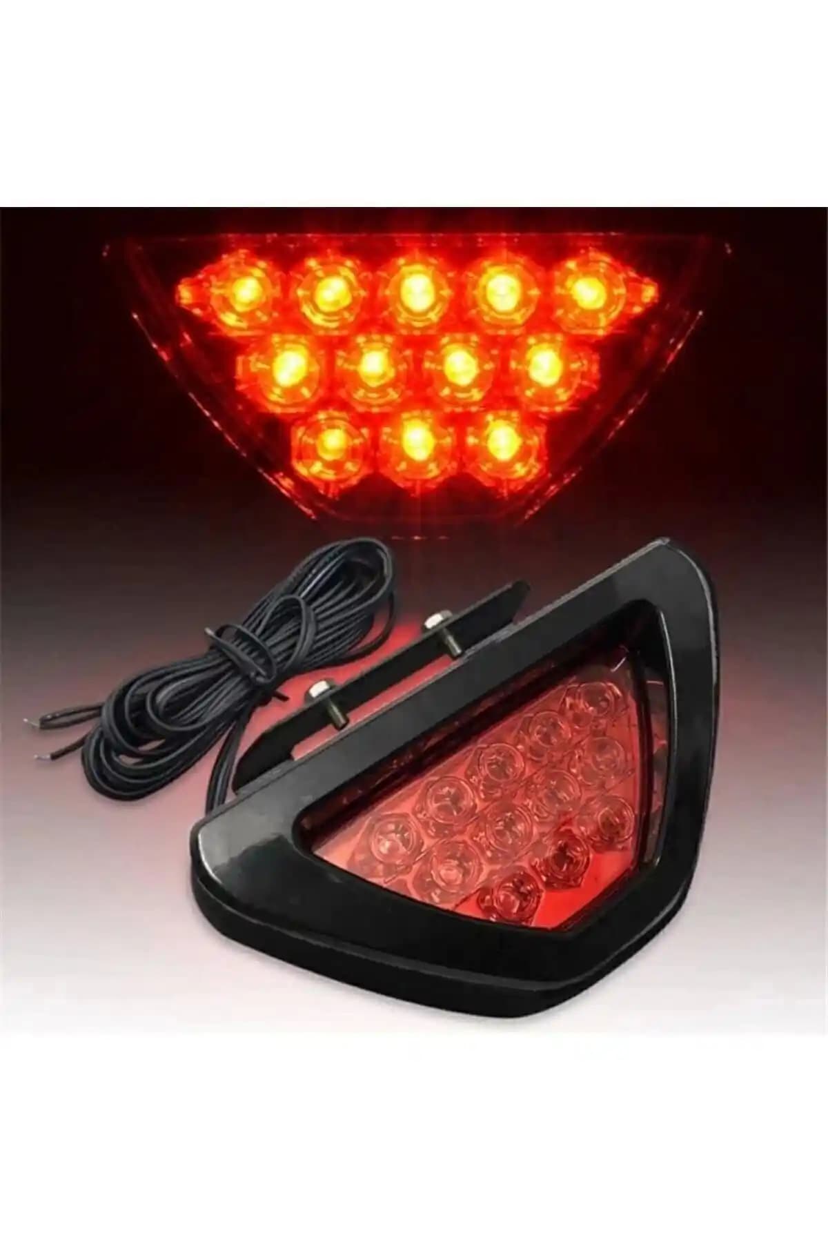 STS Oto Aksesuar F1 Arka Stop Fren Çakar Lambası Alfa Romeo 145 ve motosikletler için