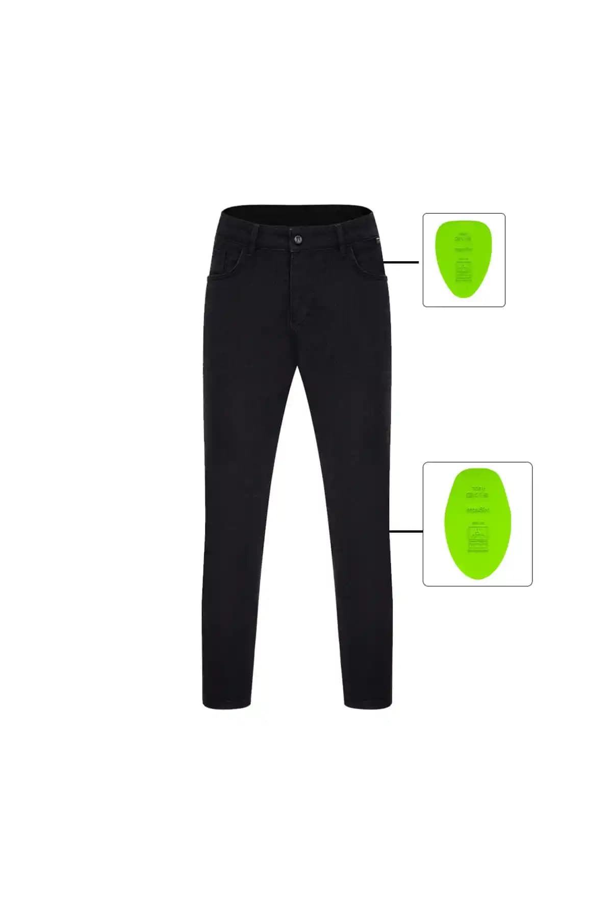 Tech90 Vecton Ad Lite Siyah Cordura Motosiklet Pantolonu Güvenlik ve Konfor Sunar