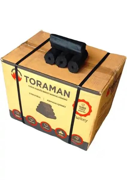 Toraman 5 Kg Briket Mangal Kömürü: Uzun Yanma Süresi ve Çevre Dostu Performans