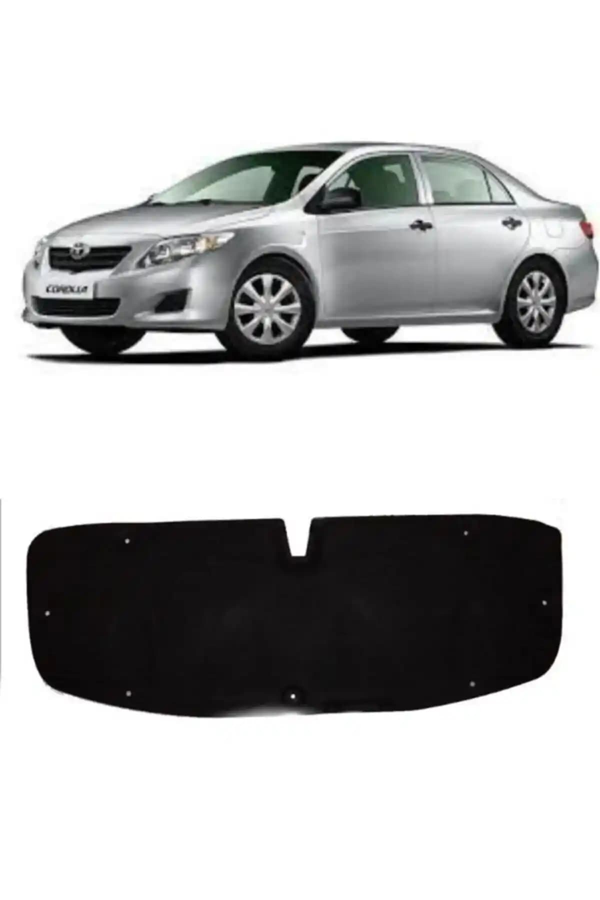 Toyota Corolla 2007-2012 İçin Kaput Yalıtım Keçesi ve Klips Uyumlu Yüksek Kalite