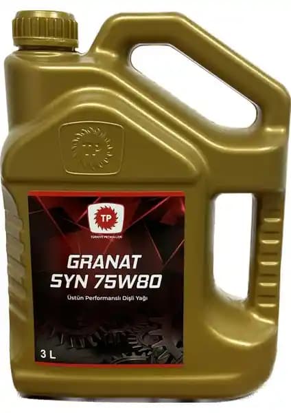 Türkiye Petrolleri Granat SYN 75W-80 Manuel Şanzıman Yağı Performans ve Güvenilirlik Analizi