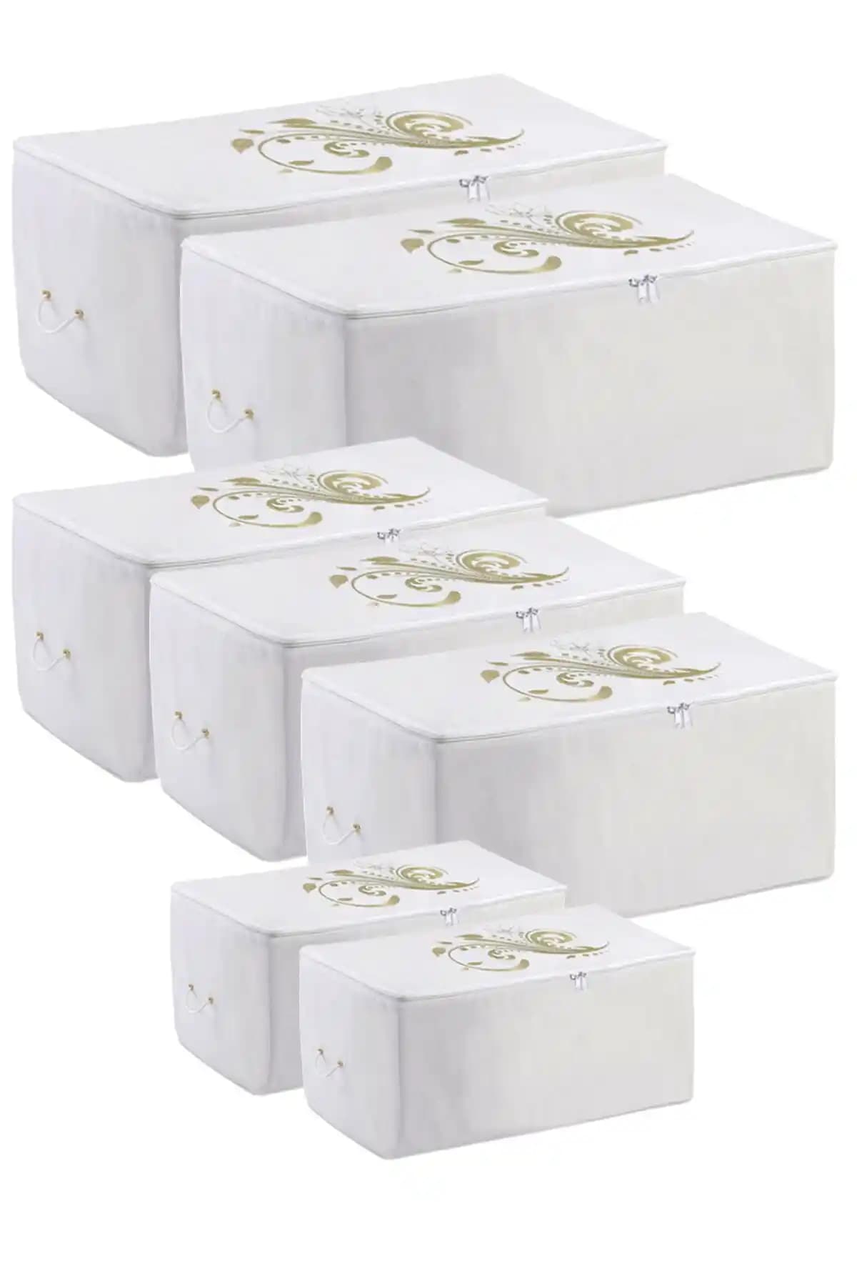 Umbellatum 2 Mega 3 Büyük 2 Küçük Hurç Seti Beyaz - Fonksiyonellik ve Estetik Birlikteliği