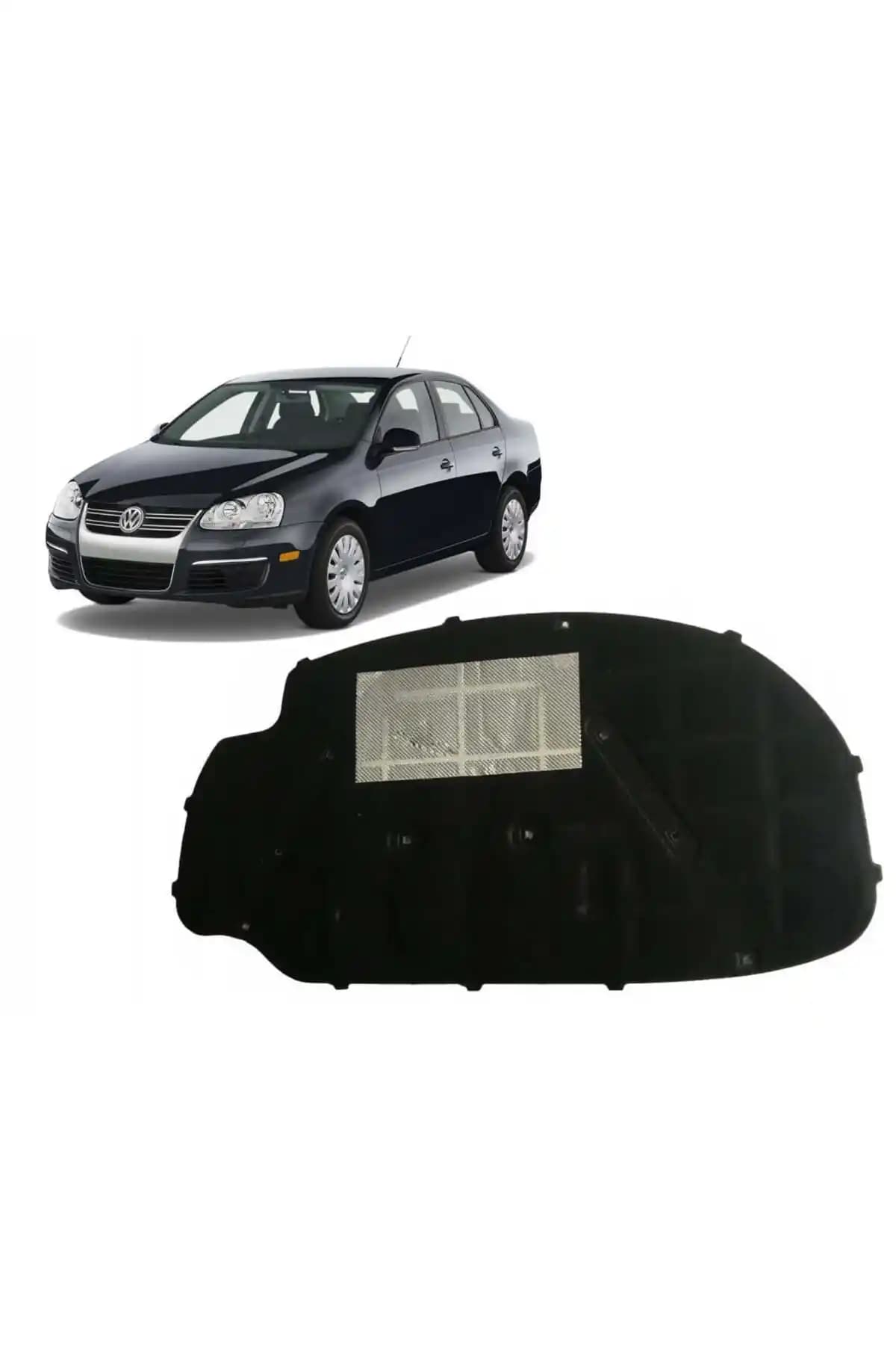 Volkswagen Jetta 2005-2012 Motor Kaput Keçesi Klipsli Orijinal Parça