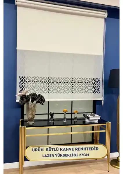 Volper Mekanik VP1020 Çift Mekanizmalı Lazer Kesim Tül ve Stor Perde Özellikleri ve Kullanım Avantajları