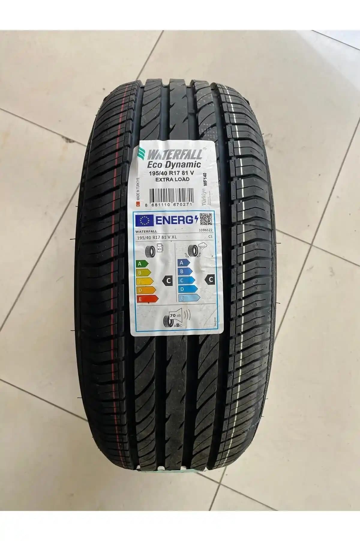 Waterfall 195/40R17 81V Eco Dynamic Yaz Lastiği - Yüksek Performans ve Güvenlik