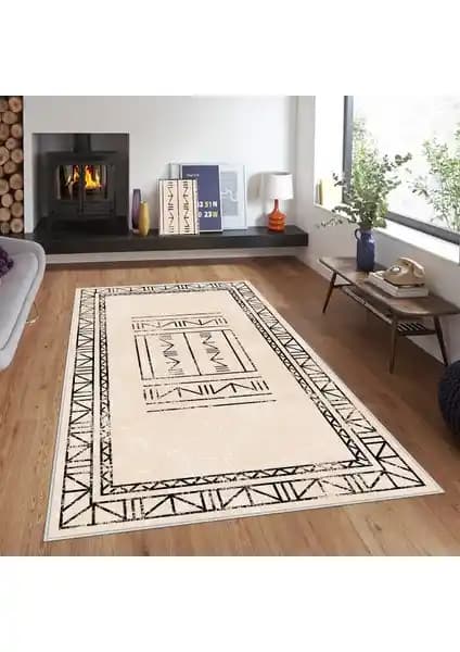 West Home Dijital Baskılı Yıkanabilir Kaymaz Taban Halı Modern ve Çok Yönlü Kullanım İçin Uygun