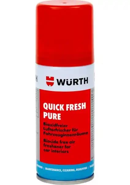 Würth Quick Fresh Araç İçi Tazeleme Spreyi: Etkili ve Çevre Dostu Ferahlatıcı Çözüm