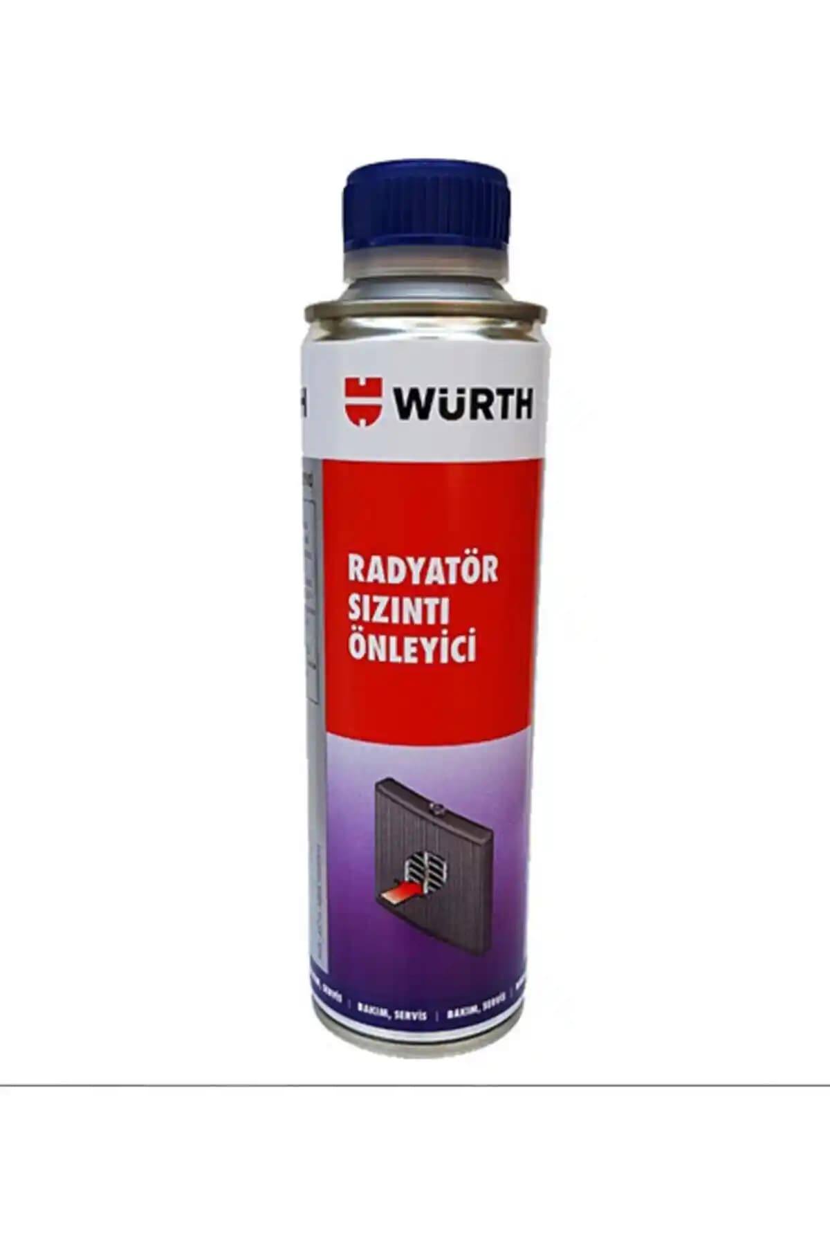 Würth Radyatör Sızıntı Önleyici 300 ml - Güçlü ve Güvenilir Soğutma Sistemi Koruyucu