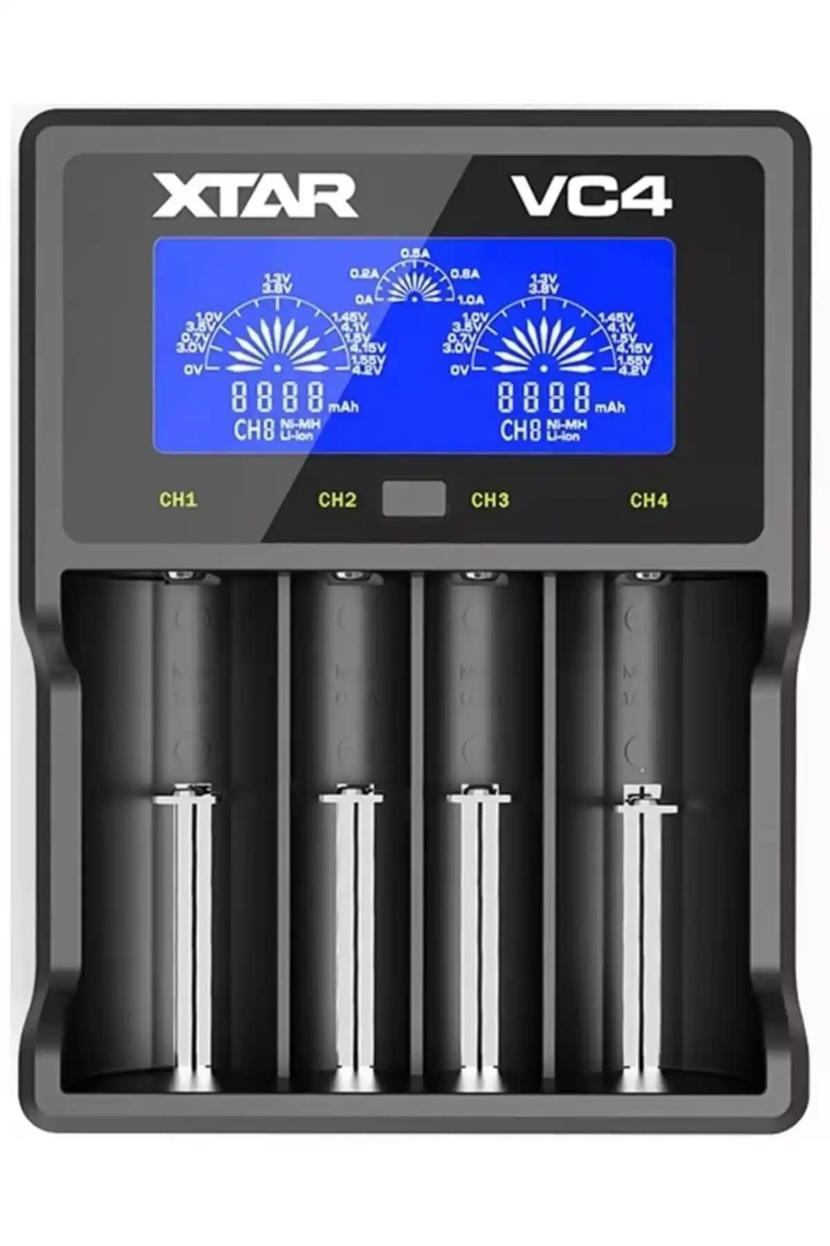 XTAR VC4 Çok Yönlü Pil Şarj Cihazı Gelişmiş Güvenlik ve Performans Özellikleriyle
