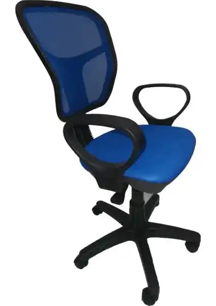 Yılzıt Depar Mavi Ergonomik Çalışma Koltuğu Ofis Konforunu Artırır