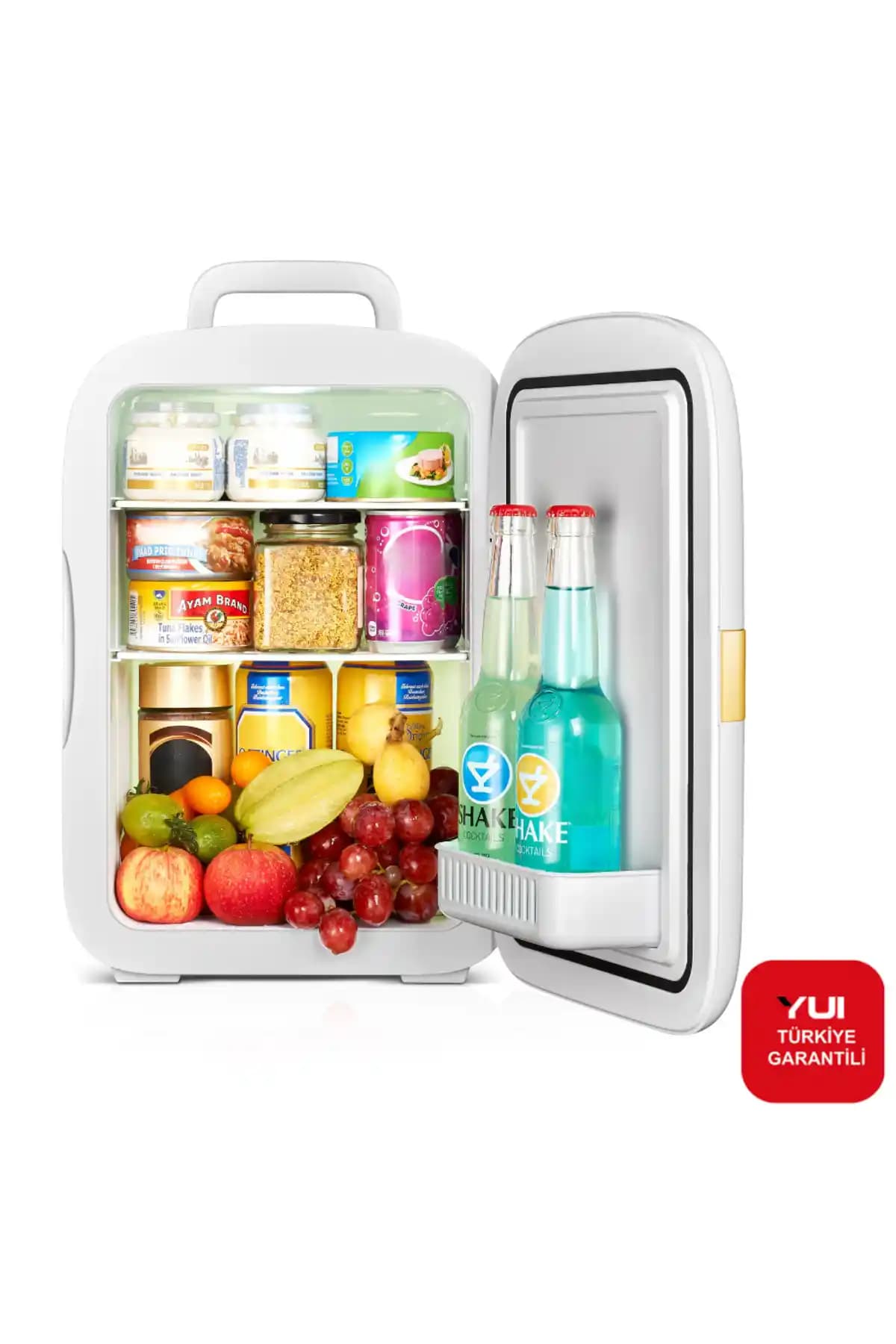 Yui K22 Dokunmatik LED Ekranlı Mini Buzdolabı: Enerji Verimli ve Taşınabilir Soğutma Çözümü