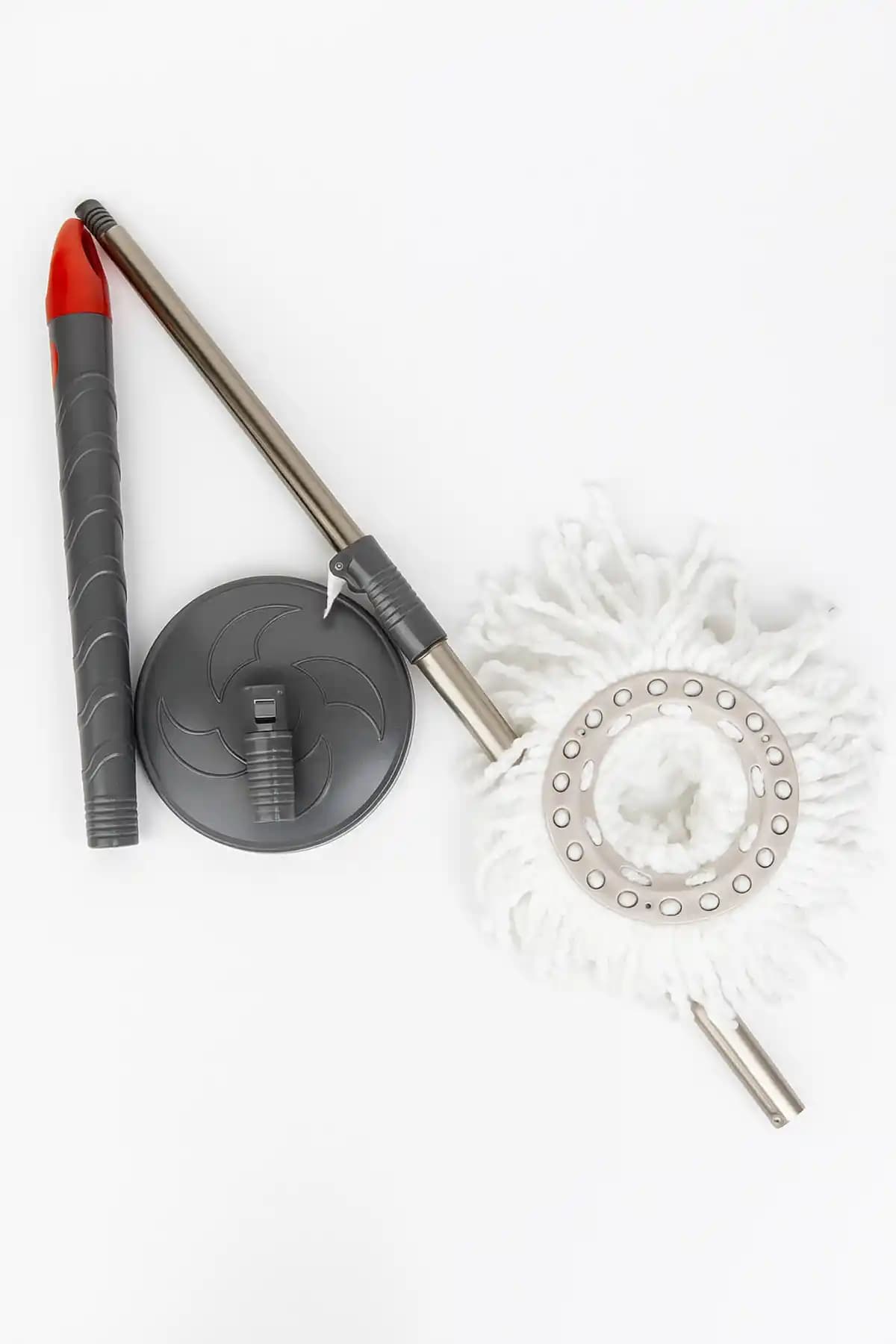 Zambak Plastik Döner Temizlik Mop Seti: Dayanıklı ve Uyumlu Profesyonel Temizlik Aracı