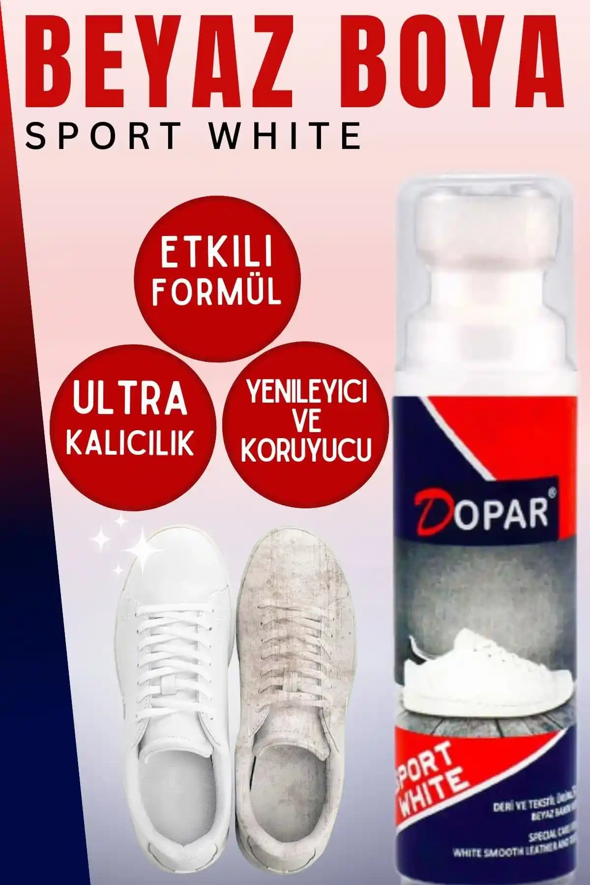 Dopar ve Silver X3 Beyaz Spor Ayakkabı Boyası Karşılaştırması