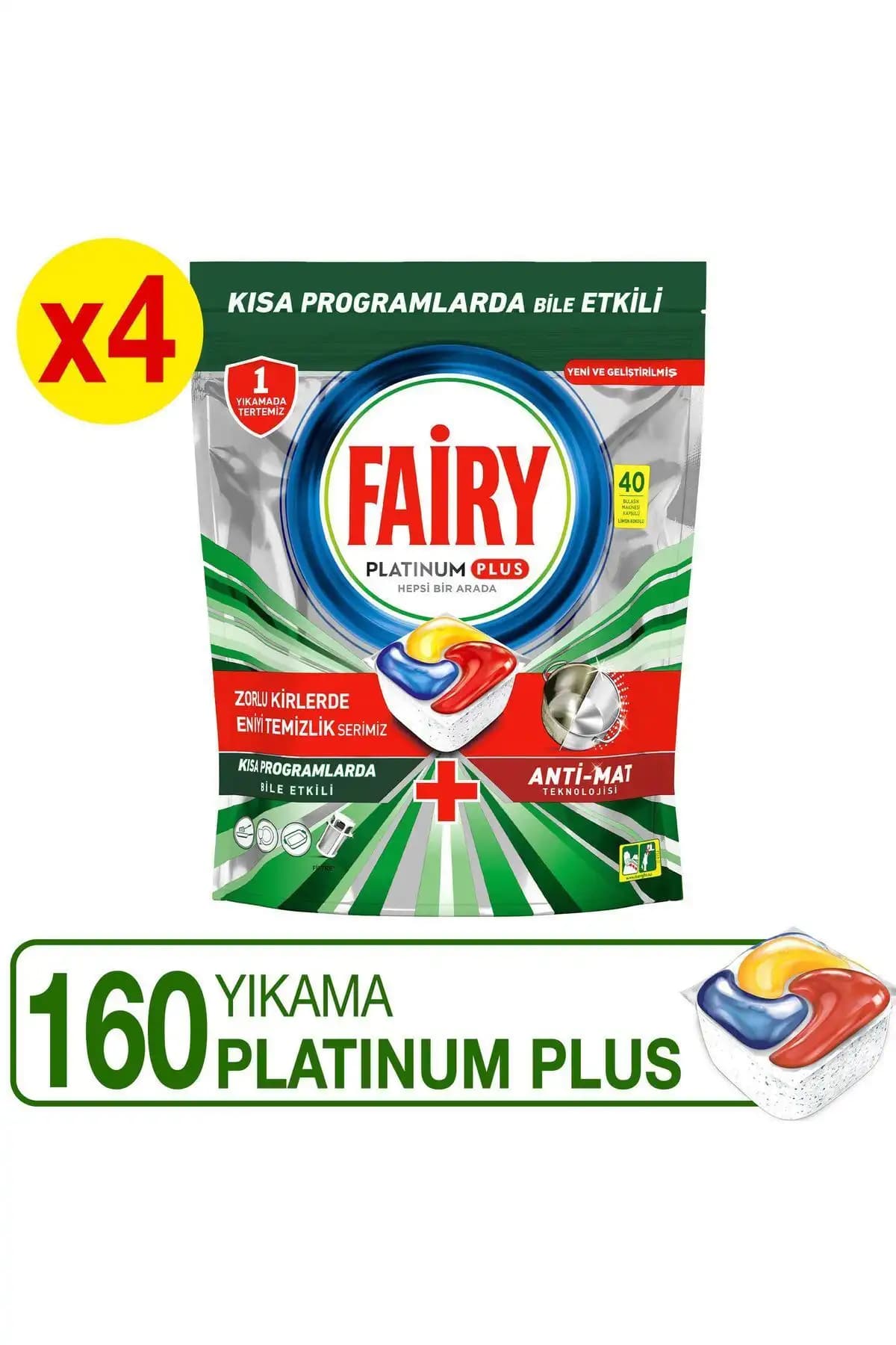 Fairy Platinum Plus ve Fairy Platinum Yeşil Bulaşık Makinesi Tabletleri Karşılaştırması 1