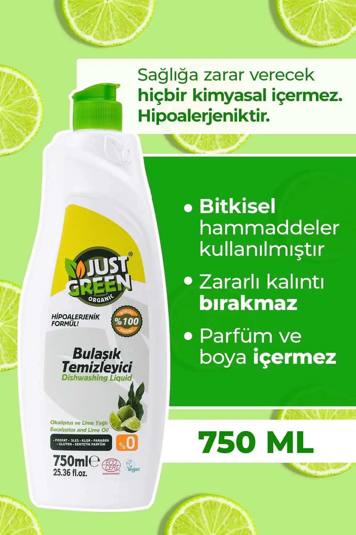 Farmasi Mr. Wipes ve Just Green Organik Bulaşık Deterjanı Karşılaştırması 2