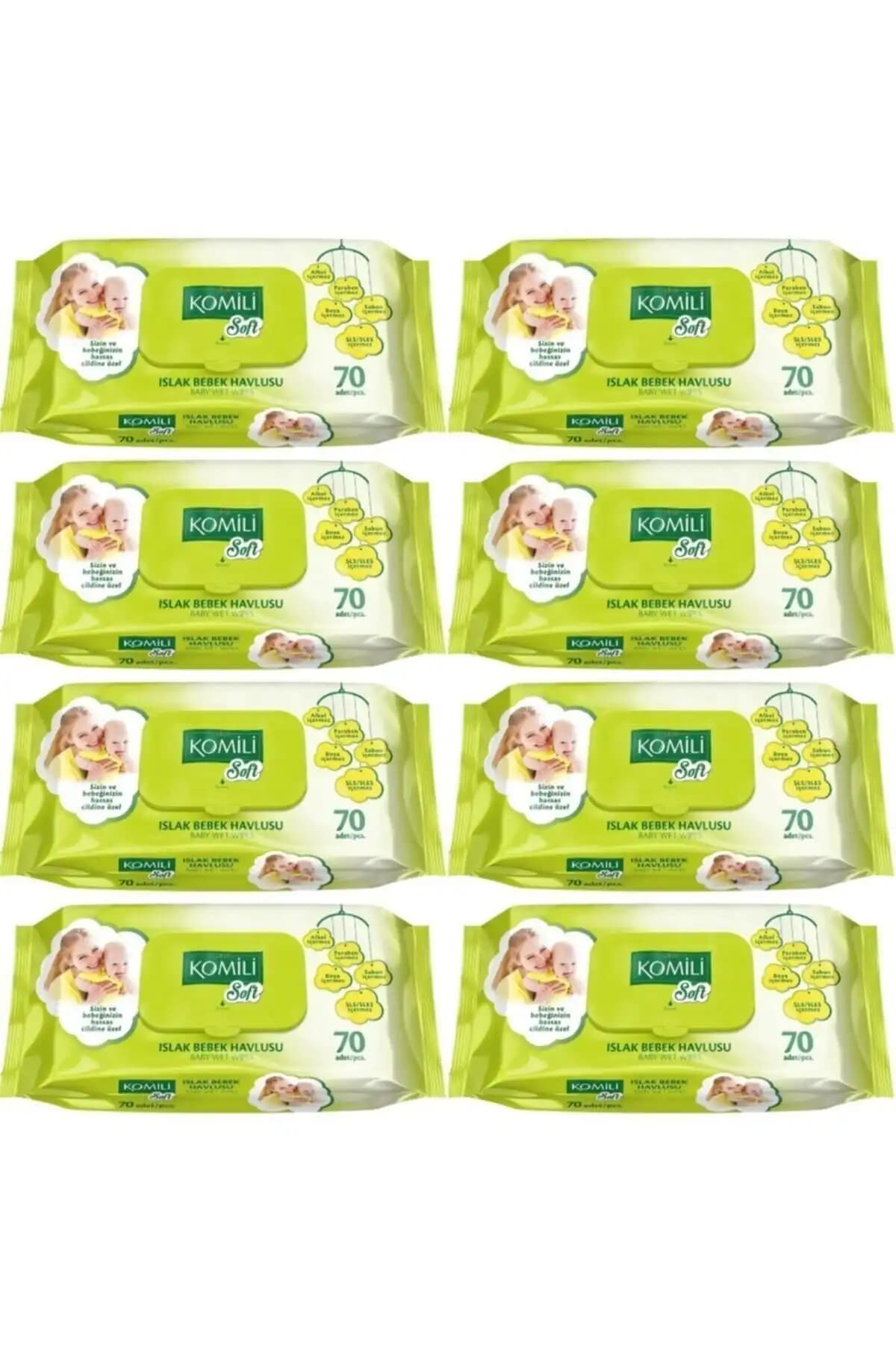 Komili Soft Islak Bebek Havlusu Karşılaştırması: 70'li ve 560 Yapraklı Seçenekler 2
