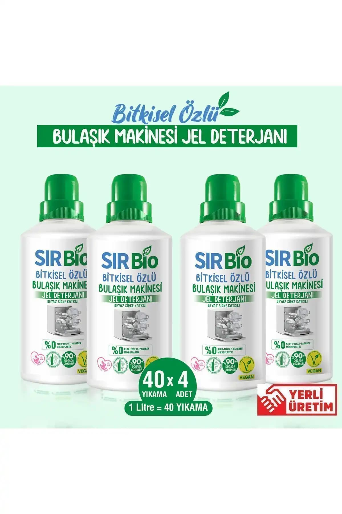 SIR Bio Bulaşık Makine Deterjanları Karşılaştırması: 3'lü ve 4'lü Paketler 2