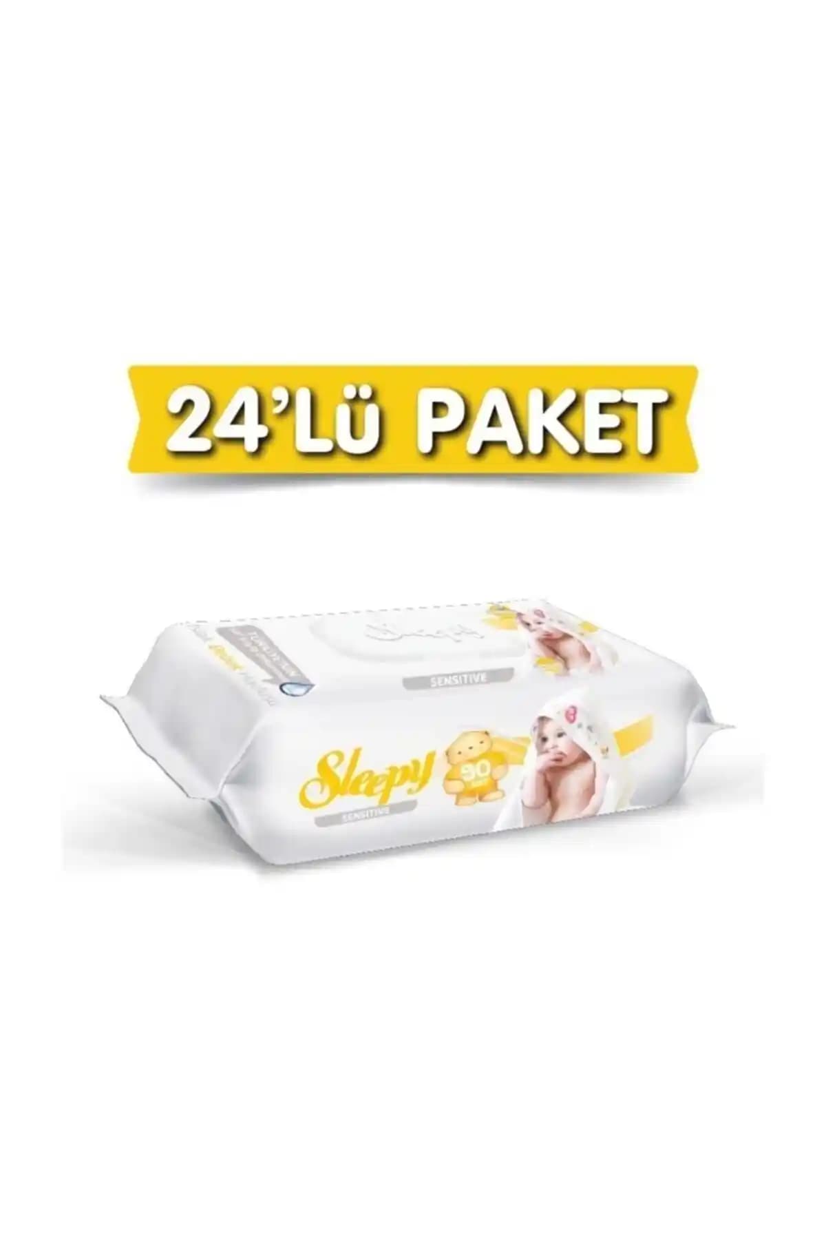 Sleepy Sensitive Islak Havlu Hassas Ciltler İçin Mükemmel Temizlik Çözümü