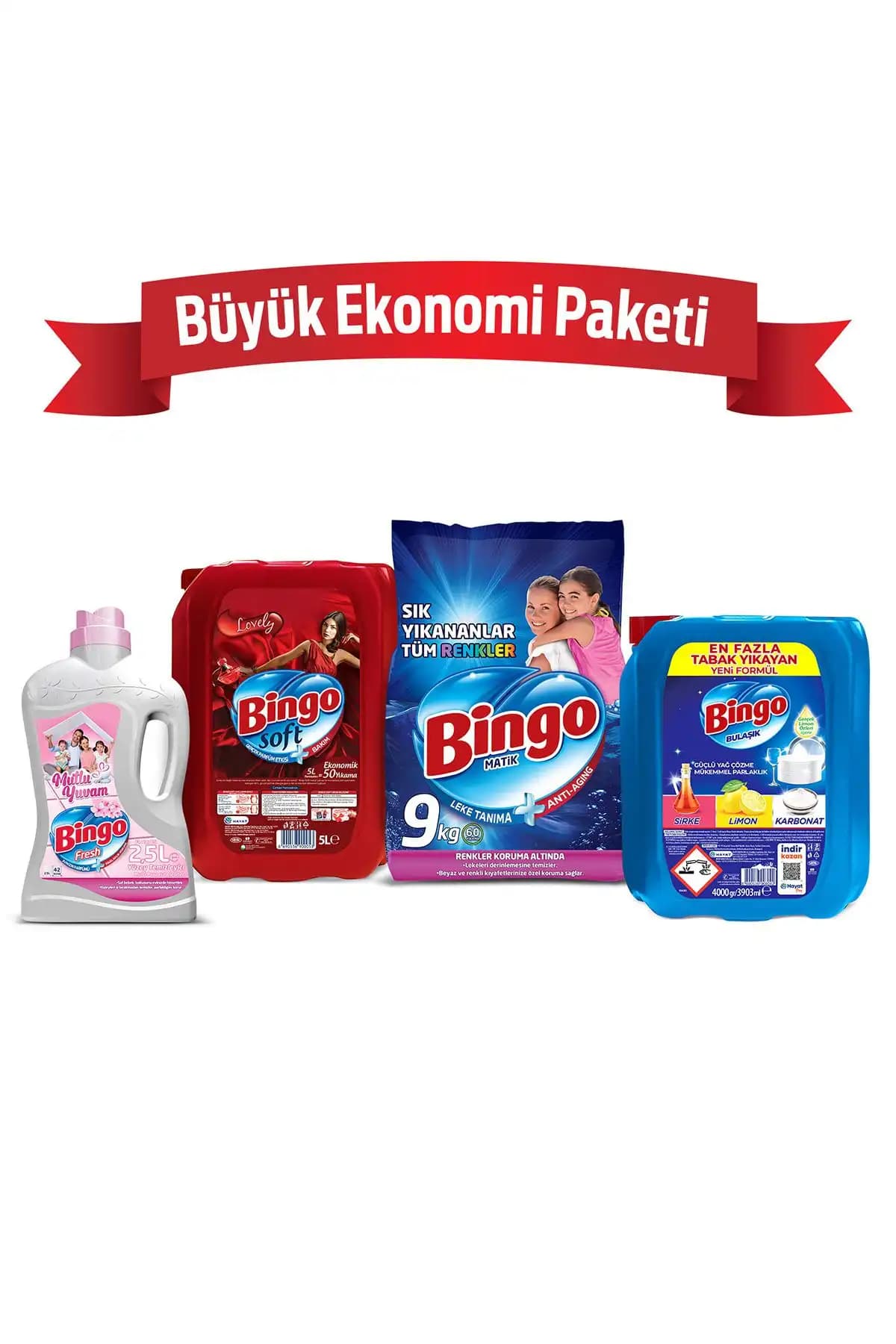 Bingo Büyük Ekonomi Paketi ile Ev Temizliğinde Yüksek Performans ve Ekonomik Çözümler