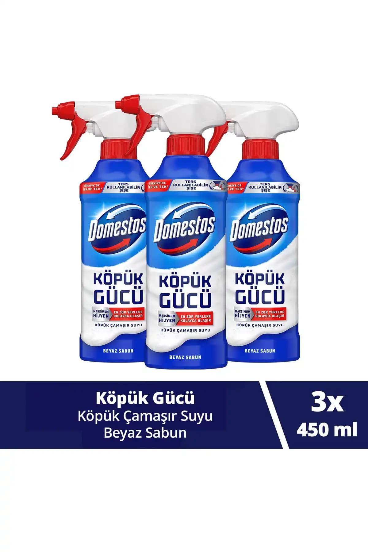 Domestos Köpük Gücü Çam Ferahlığı ve Köpük Çamaşır Suyu Ürünlerinin Karşılaştırması 2