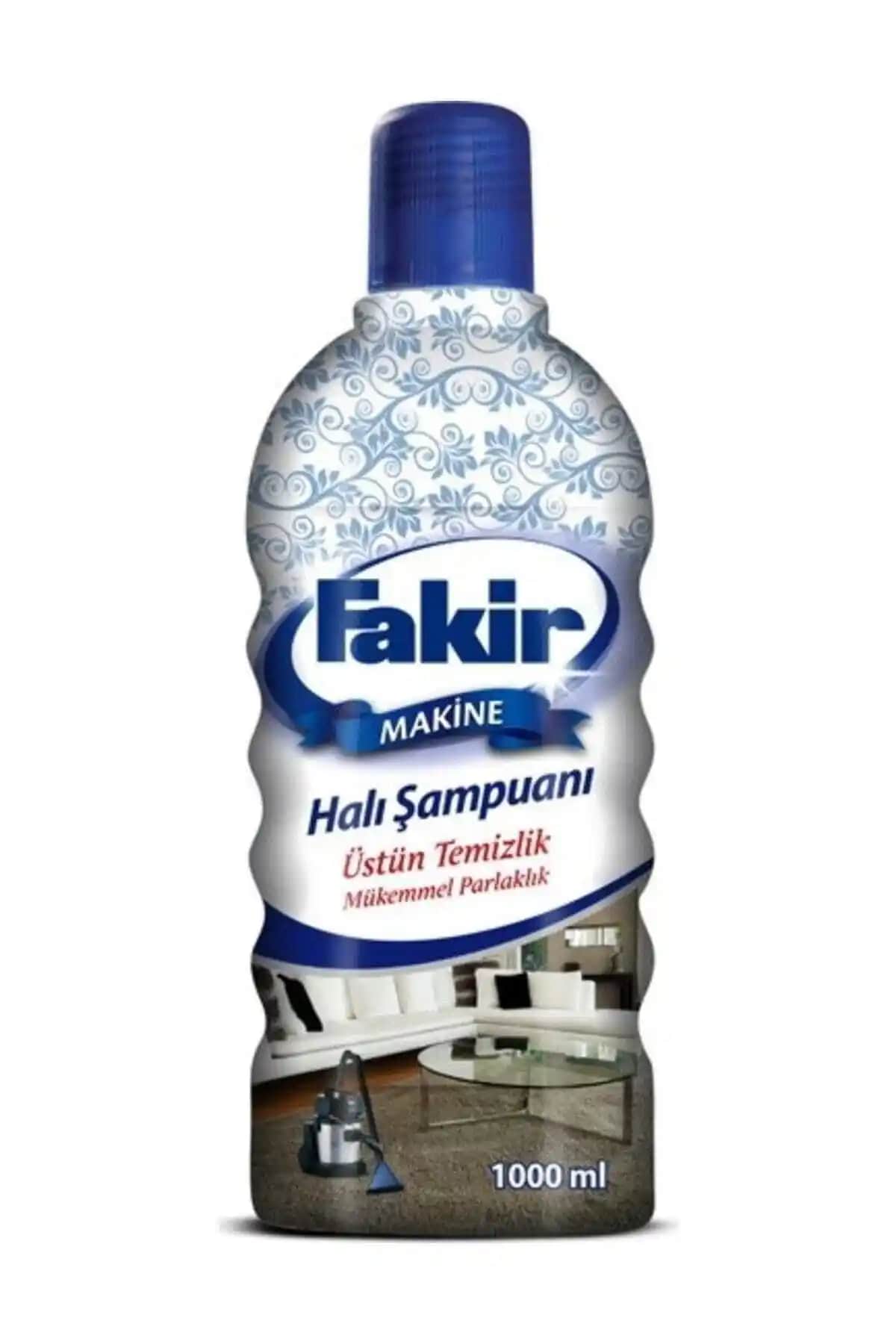 Fakir Makine Halı Şampuanı 1000 ml - Derinlemesine Temizlik ve Ferah Koku