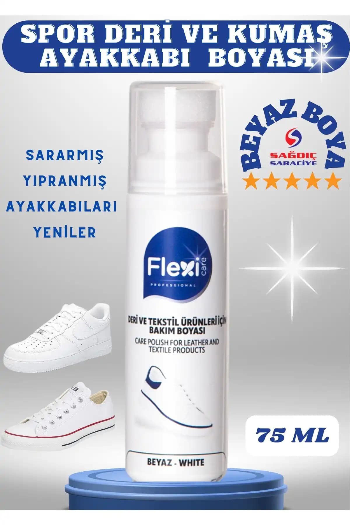 FLEXİCARE Beyaz Spor ve Deri Ayakkabı Boyası Karşılaştırması ve Bakım İpuçları 1