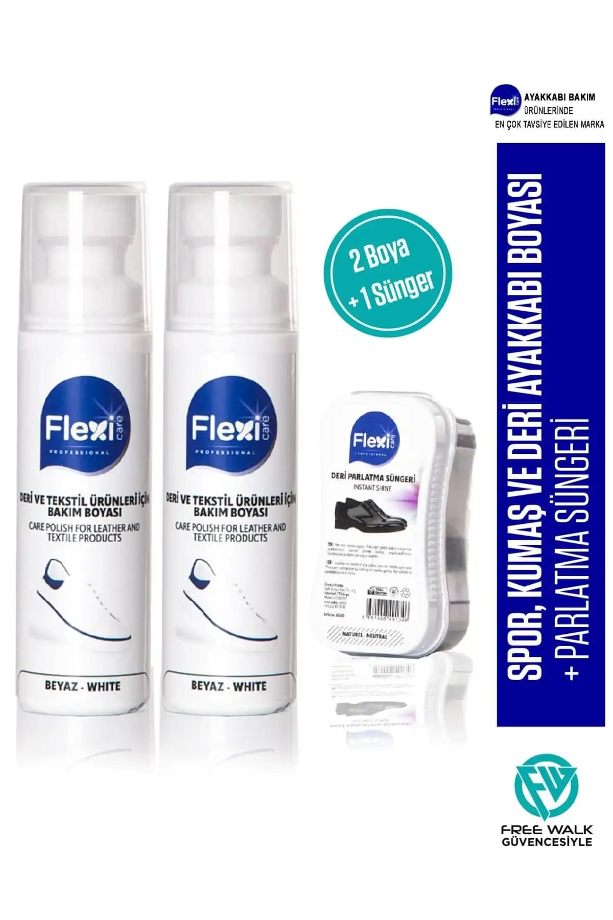 FLEXİCARE Beyaz Spor ve Deri Ayakkabı Boyası Karşılaştırması ve Bakım İpuçları 2
