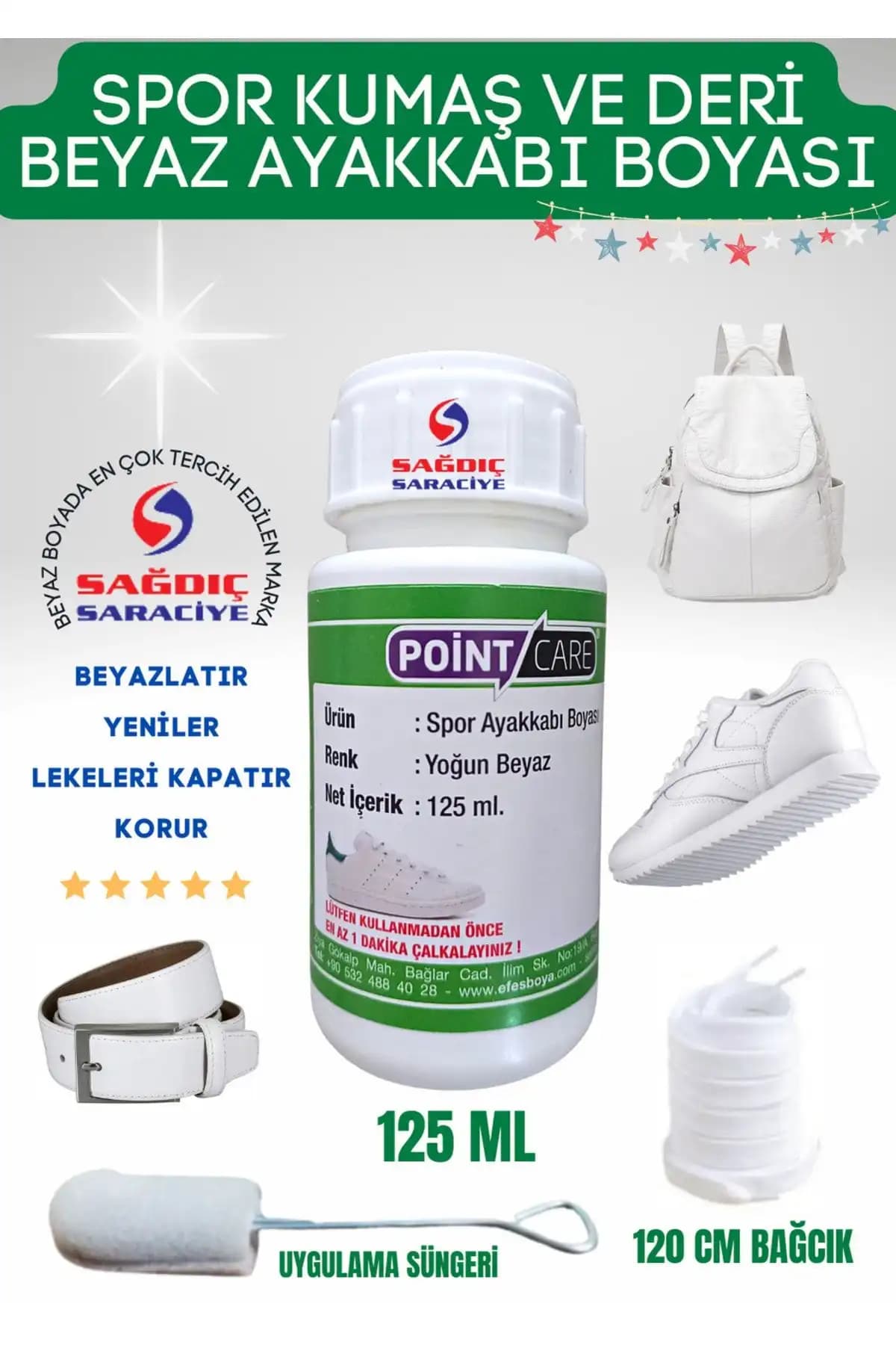 FLEXİCARE ve Point Care Beyaz Ayakkabı Boyası Karşılaştırması ve Özellikleri 2