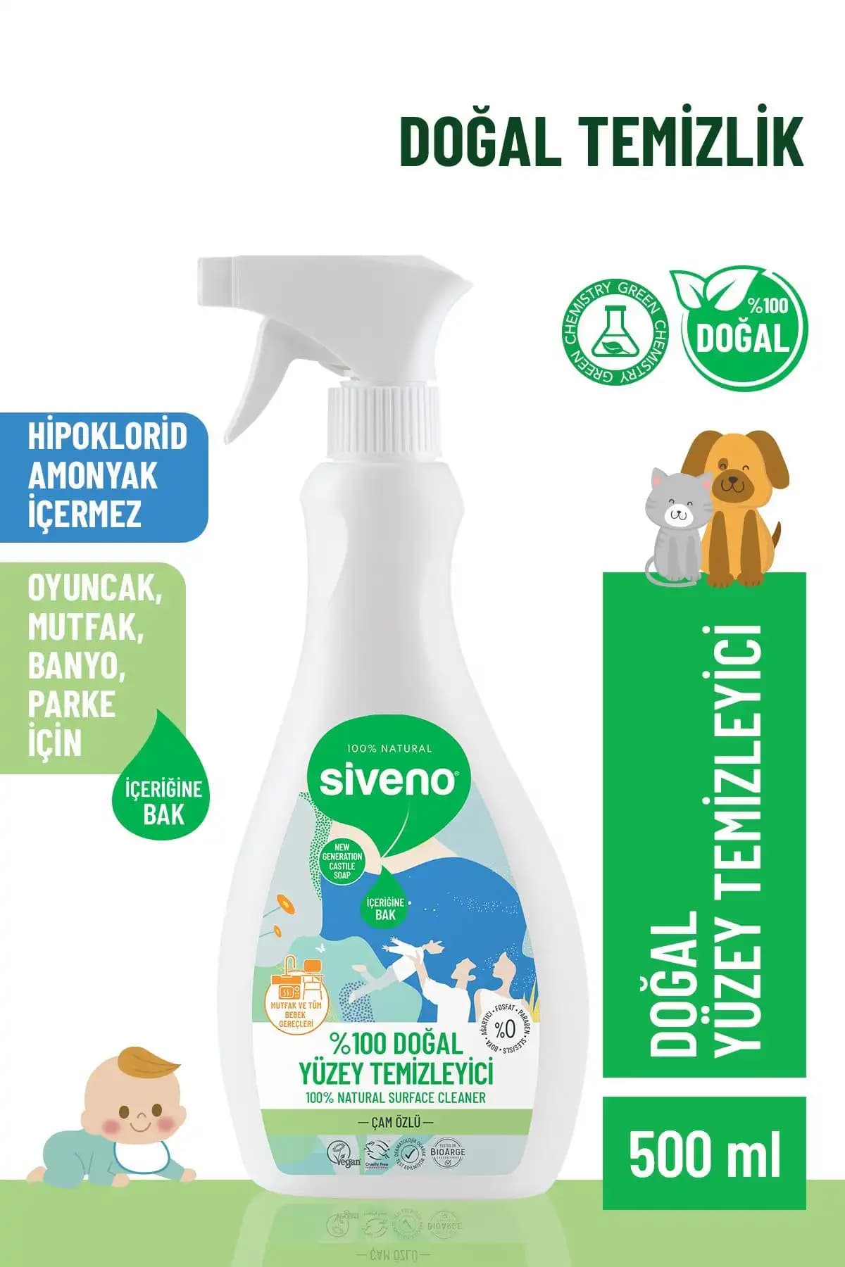 Just Green ve Siveno Doğal Yüzey Temizleyicileri Karşılaştırması ve Kullanıcı Yorumları 2