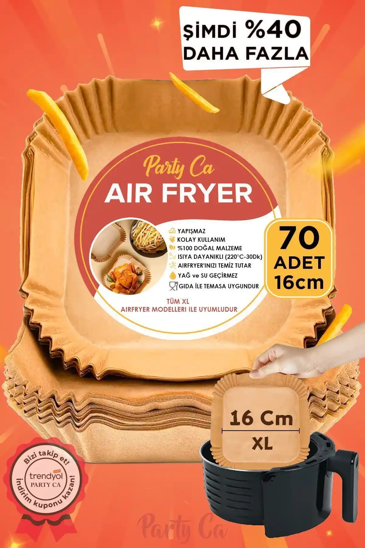 PARTY CA Airfryer Pişirme Kağıtları Karşılaştırması ve En Uygun Seçenekler