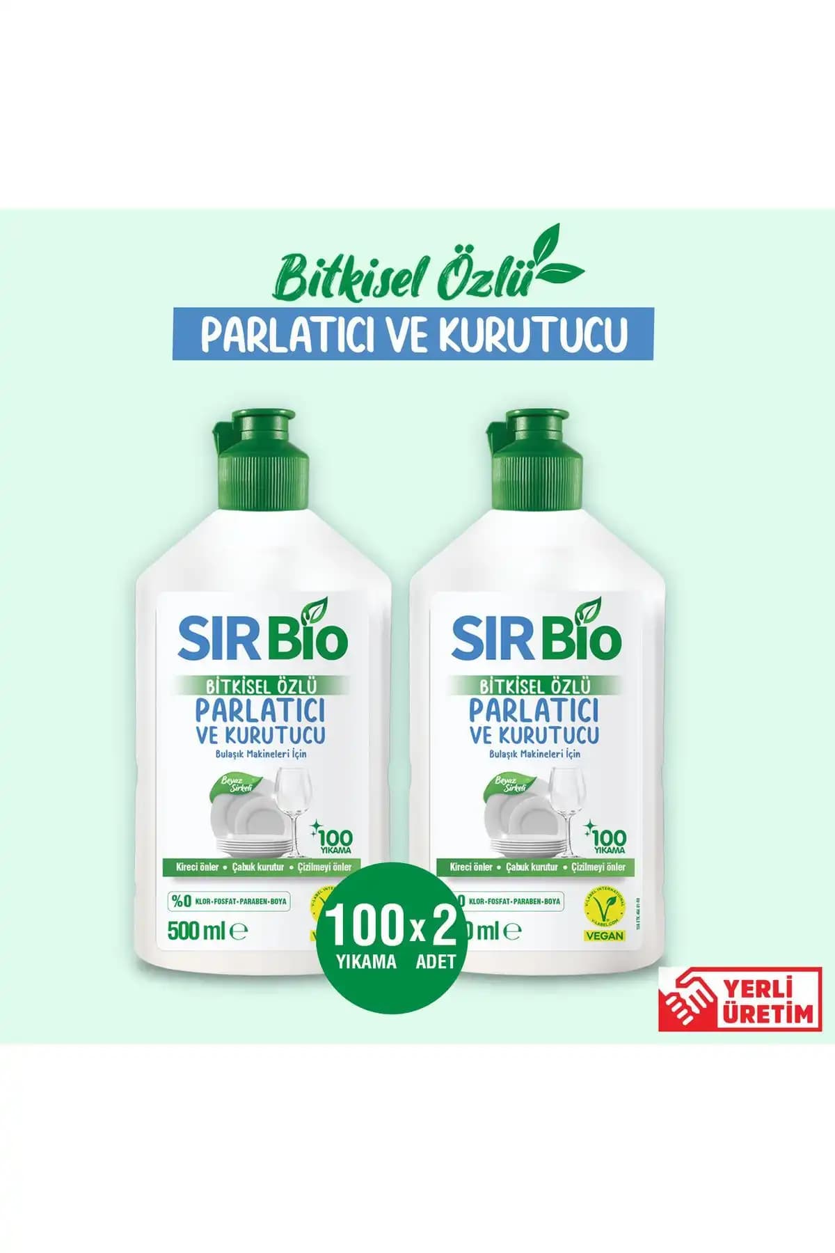 SIR Bio Bitkisel Özlü Bulaşık Makinesi Parlatıcı ve Kurutucu Çözüm Rehberi