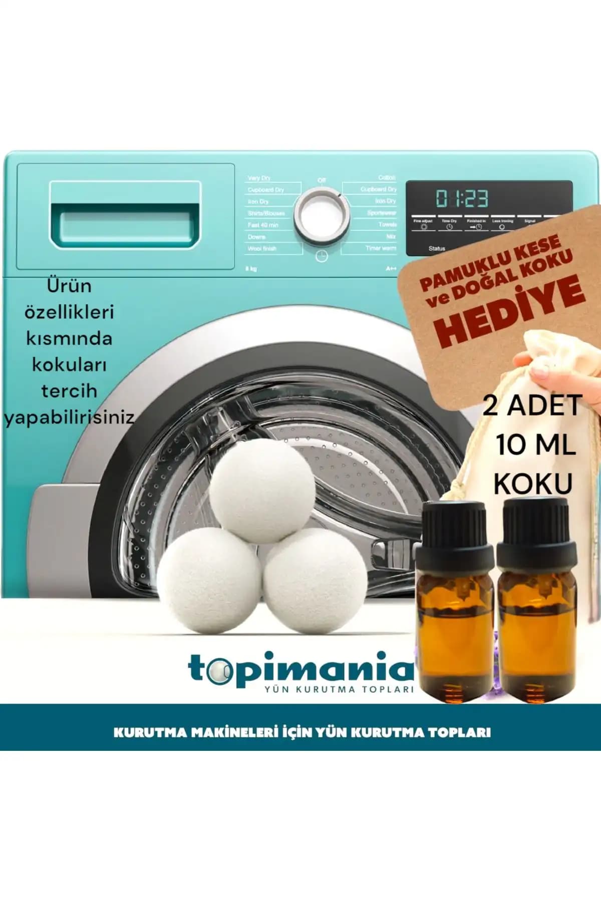 Topimania Yün Kurutma Topları: Doğa Dostu ve Ekonomik Kurutma Çözümü