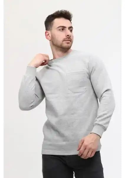 Çamdalı İş Elbiseleri Gri ve Lacivert Polo Yaka Sweatshirtleri Karşılaştırması