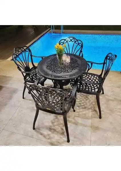 Ceritti ve IVF Istanbul Model Ferforje Görünümlü Bahçe Masa ve Sandalye Takımları Karşılaştırması
