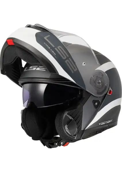 LS2 Strobe 2 Vıctory ve NCR Stars Çene Açılır Motosiklet Kaskı Karşılaştırması ve Özellikleri 1