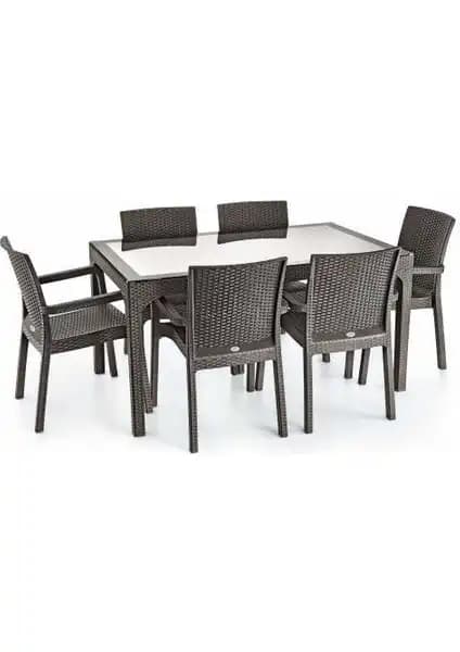 Mobetto Rattan Large Lüx ve Violet Rattan Masa Takımları Karşılaştırması En İyi Dış Mekan Seçenekleri 2