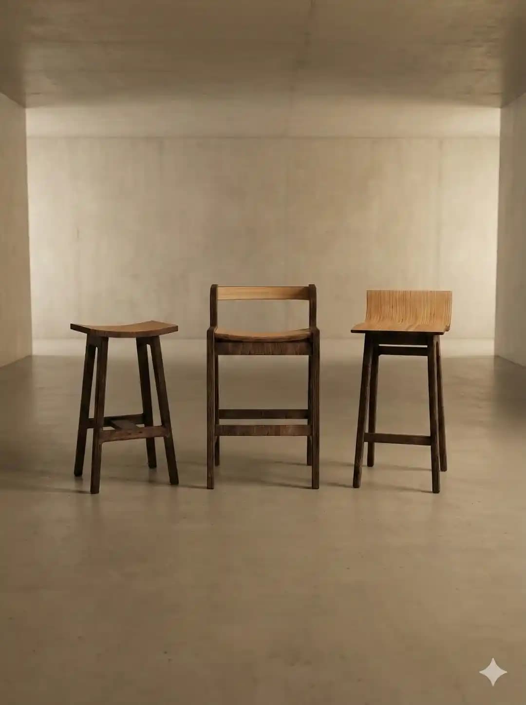 CNC ile Üretilen Üç Bar Taburesi: Tasarım, Laminasyon ve Montaj Süreci