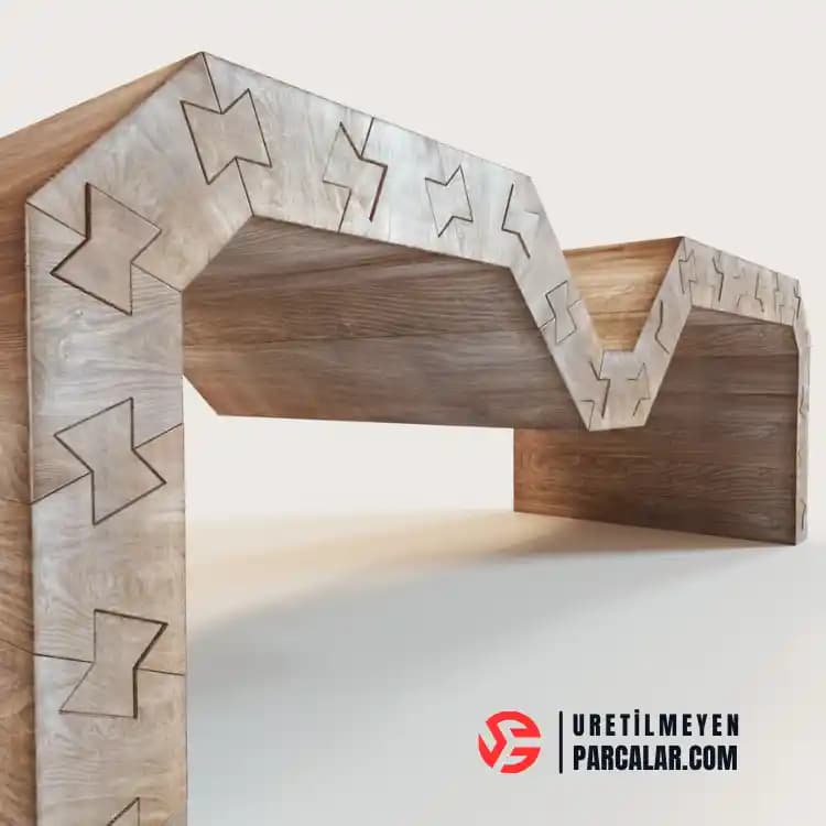 45° Bevel Kesimlerle 3x3 Ahşap Direk Yapımında Hassas Kesim ve Birleştirme Teknikleri