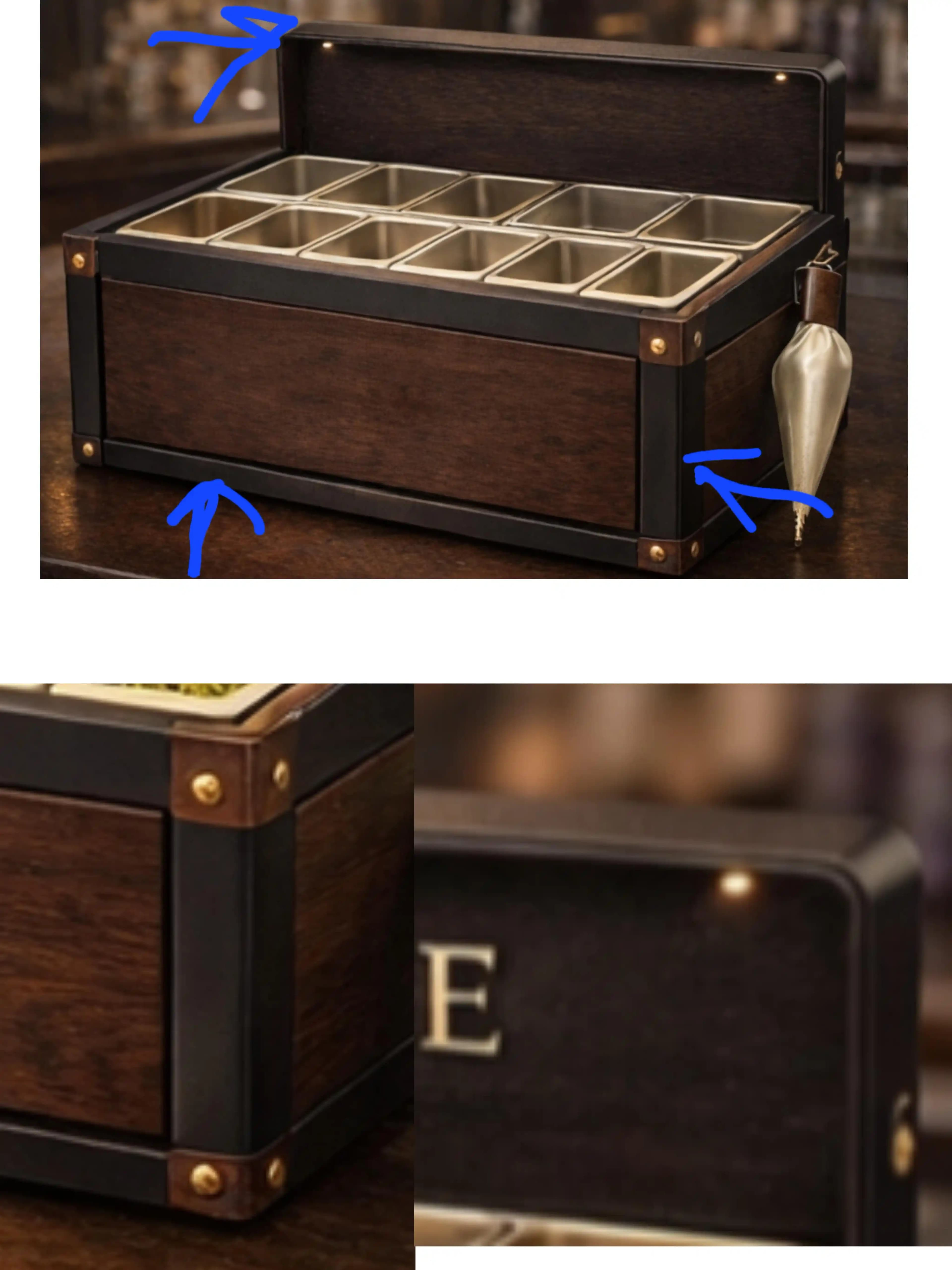 Ahşap Kutular İçin Kenar Aksesuarları Tasarımı ve Uygulama Teknikleri