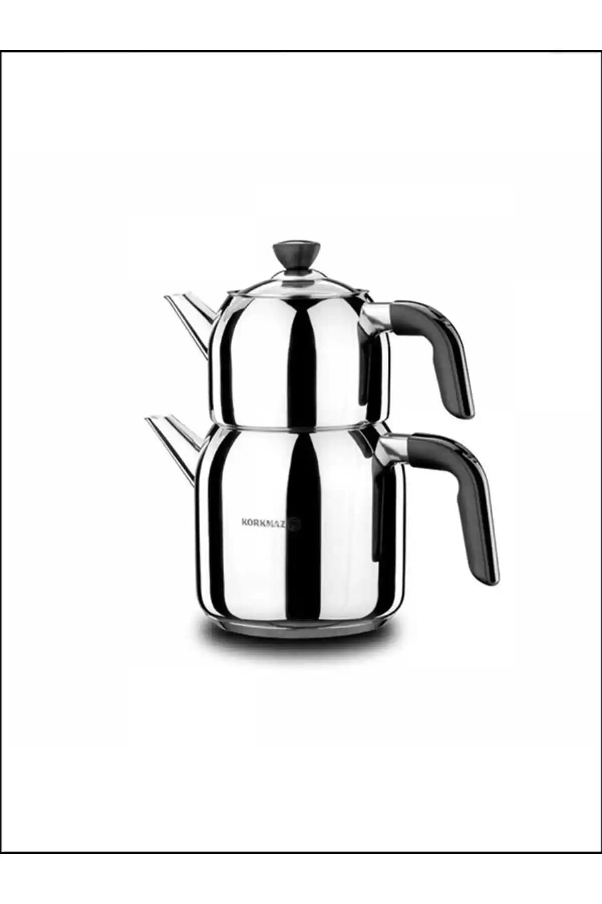 Korkmaz A079-01 Kappa Mega ve Nehir Modern Maxi Büyük Boy Çaydanlık Takımı Karşılaştırması