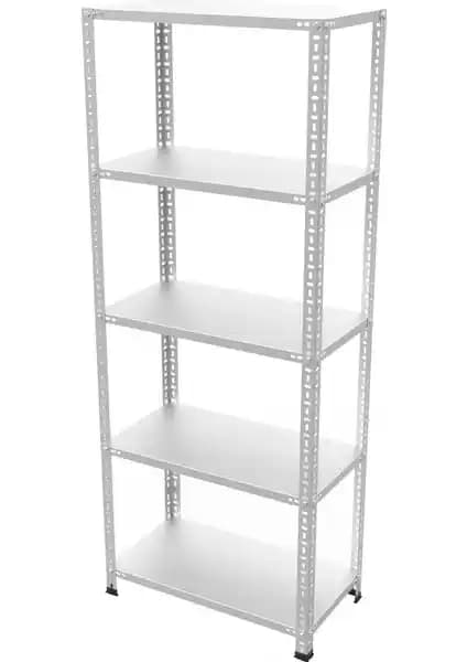 Çelik Raf Burada ve Rafburada 5 Katlı Galvanizli Çelik Raf Modellerinin Karşılaştırması