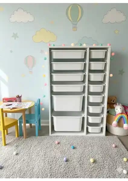 Decosense 14 ve 8 Çekmeceli Çok Amaçlı Oyuncak Dolapları Karşılaştırması ve İnceleme