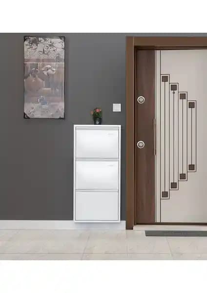 Kaser Beyaz 3'lü ve Mobilya Pratik 4'lü Metal Ayakkabılık Karşılaştırması