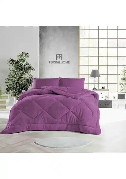 Teksnil Home Mürdüm Welsoft ve Yataş Macaron Wellsoft Yorgan Karşılaştırması
